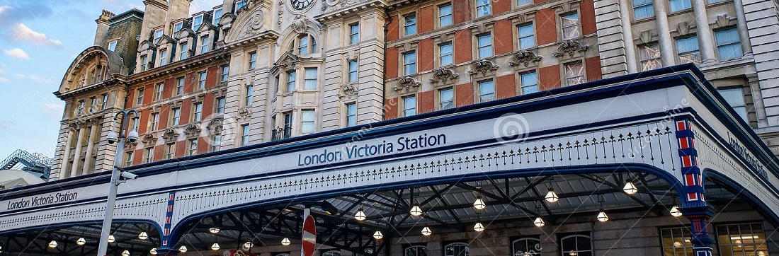 London Victoria Railway Station